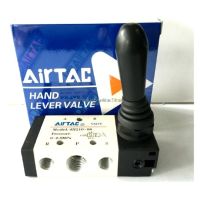 Airtac 5 Way 2 Pos 1/4 "Pt มือก้านดำเนินการควบคุมนิวเมติก4h210-08