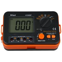 VICI VC60B Resistor Instrument Digital Insulation Tester Megohm Megger Tension 1KV Backlight LED Alarm