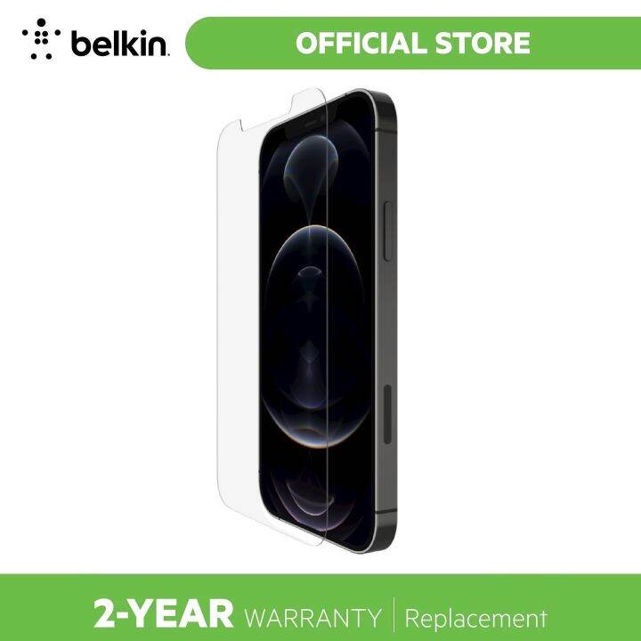 Belkin iPhone 13 Mini Tempered Glass AntiMicrobial Screen Protector