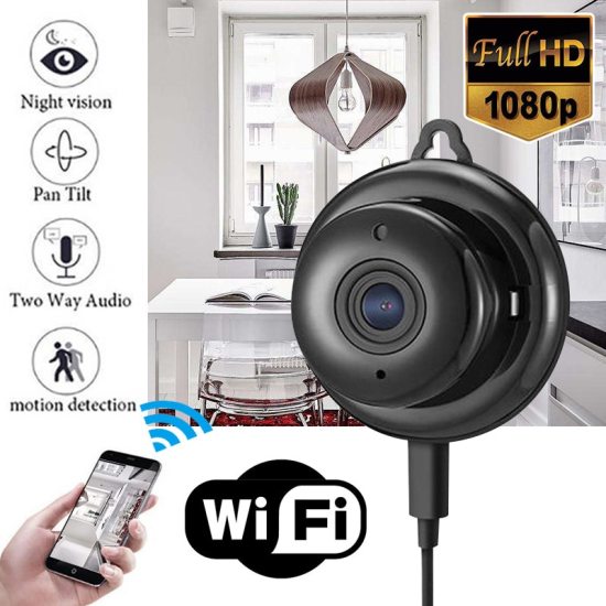 Camera nhỏ v380 camera ip không dây mini hồng ngoại 1080p máy quay cctv - ảnh sản phẩm 1