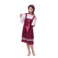 FINDPITAYA Masha Kids Girls Halloween Cosplay Costume