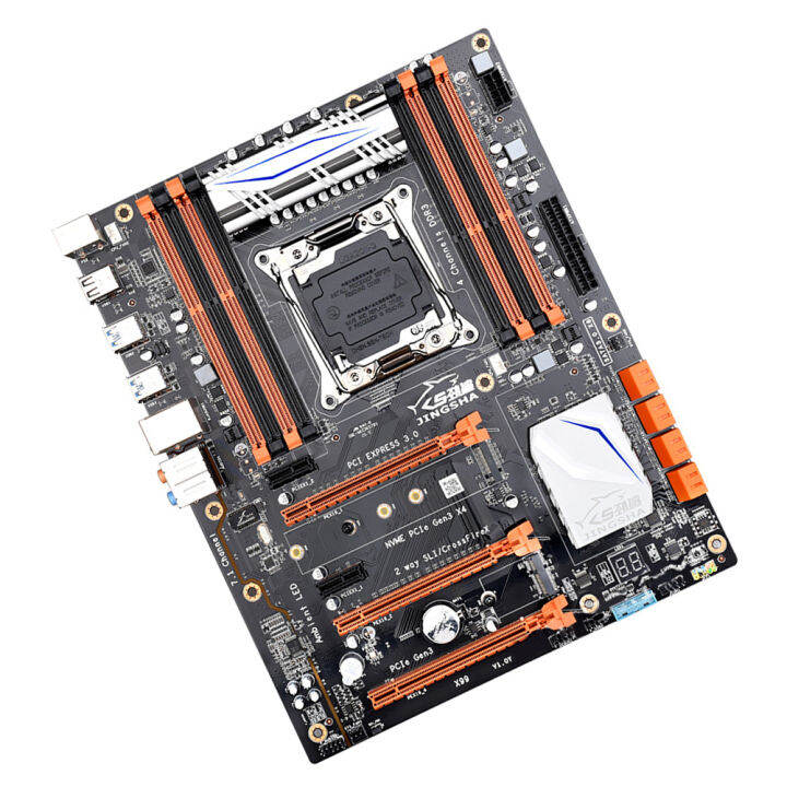 vktech-เมนบอร์ดคอมพิวเตอร์-atx-256g-แผงวงจรคอมพิวเตอร์-x99-v3-cpu-8-x-sata3-0-m-2-nvme-1000m-adaptive-3-x-ช่องการ์ดจอ-pcie3-0