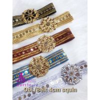 Balinese obi kebaya obi, belt, 4cm Sequin belt