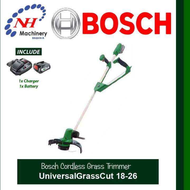 Bosch UniversalGrassCut 18-26 - Cordless Grass Trimmer | Lazada