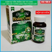 Viên Uống Ngọc Nữ Hoàng Cung Xạ Đen Giúp hạn chế sự phát triển của u xơ