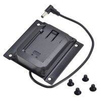 FEELWORLD Battery Adapter Base Plate for Canon LP-E6 Lilliput 569 663 FW7D FW619 Monitor black