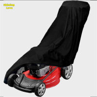 Outdoor Lawn Mower Cover With Drawstring Waterproof UV Resistant Tear Resistant Heavy Duty Lawnmower Cover (75 "x 43" x 26 ")