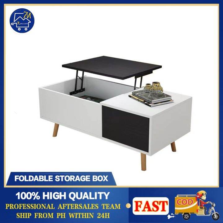 7 MAZZONE Multifunctional Coffee Table Storage Lazada PH