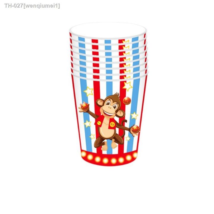 carnival-circus-party-supplies-decorations-paper-cups-plates-napkins-banner-tablecloth-balloons-boys-birthday-baby-shower
