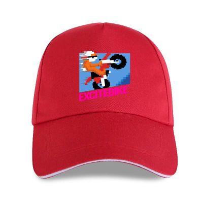 2023 New Fashion  Excite Bike Video Game Classic Nes Retro Mens White Size S To 3Xl Baseball Cap Custom Printed，Contact the seller for personalized customization of the logo