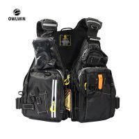 New Man Waterproof Fishing Vest Large size High buoyancy Life Jacket Multi-Function Multi Pocket Outdoors Sports Fishing Vest