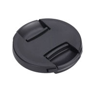 High quality 49 52 55 58 62 67 72 77 82mm center pinch Snap-on cap cover for canon camera Lens