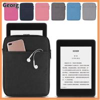 GEORG รุ่น11TH ปลอกอ่าน e-book ใส่ฝาครอบ กันกระแทกและกันกระแทก เคสป้องกันขนาด6.8นิ้ว แฟชั่นที่ทันสมัย แบบพกพาได้ กระเป๋าใส่ของขนาด6นิ้ว สำหรับ Kindle Paperwhite 1/2./3./4./5. การเดินทางการเดินทาง