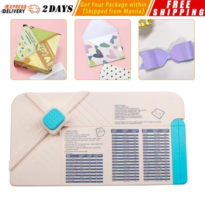 KAMEI KM-5710 Envelope Punch Board Easiest Envelope Maker Multipurpose  Scoring Board for DIY Gift Envelope Wholesale