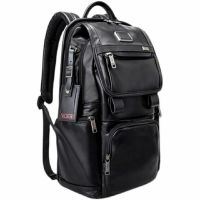 2023 New TUMI ngs new full leather mens backpack 9603174D3 multi-functional fashion casual computer backpack 【High quality】