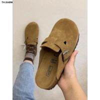 low comfortable with men and women big yards baken pure baotou slippers flat shoes joker a pedal lazy