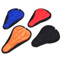 【LZ】❁  Mountain Bike 3D Almofada Saddle Cover Esponja De Silicone Espessada Selas macias confortáveis Assento de bicicleta Equipamento de ciclismo