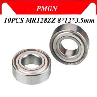 【Limited stock】 10Pcs MR128ZZ 678ZZ Radial 8*12*3.5มม.8X12X3.5Mm โลหะโล่ MR128 Z L1280ZZ B678ZZ แบริ่ง ABEC-5