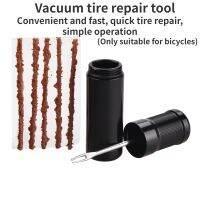 ♠❇ For Fixing Puncture Flat Road MTB Bicycle Bike Tubeless Tire Repair Kit Slug Plug Stopper Rubber Bacon Strips and Insertion Tool