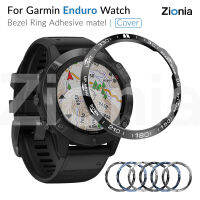 Zionia สำหรับ Garmin Enduro หนามเตยนาฬิกาแหวนกาวกรณีAnti Scratchกรอบสแตนเลสสตีลอุปกรณ์เสริมสำหรับนาฬิกาอัจฉริยะ