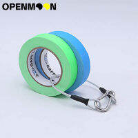 OPENMOON Gaffer Tape Lanyard สแตนเลส Tether Lanyard ชุดถักเหล็กเคลือบสายรักษาความปลอดภัยกระเป๋าล็อคสายเคเบิลความปลอดภัยลวดตาข่ายลวดเหล็กวงคู่