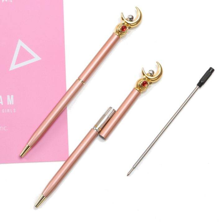 5-style-stationery-cute-pen-anime-moon-magic-stick-rod-wands-metal-press-ballpoint-pens-cosplay-prop-school-writing-gife