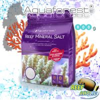 Reef-Aholic Aquaforest Reef Mineral Salt ถุง 800g เกลือที่อุดมไปด้วยแร่ธาตุ ไม่เน้นเค็มแบบที่เกลือควรจะมี แต่ดีตรงมีแร่ธาตุมาเพียว ๆ