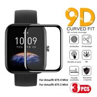 9D Tempered Soft Glass Watch Film For Amazfit GTS 2 3 4 Mini Screen Protector For Amazfit GTR 4 3 Pro BiP 3 Pro Bip S Lite POP Windshield Wipers Washe