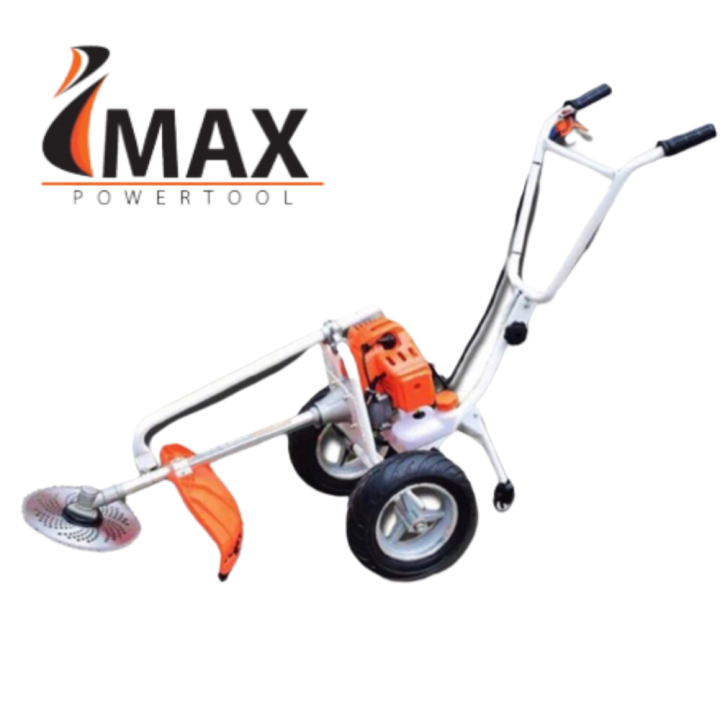 imax-รถเข็นตัดหญ้า-2-จังหวะ-4-แรง-ibc-052-เครื่องตัดหญ้า-เครื่องตัดหญ้ารถเข็น-2-ล้อ-รถตัดหญ้า-เครื่องยนต์-52cc-ใช้ร่วมกับอุปกรณ์อื่นได้