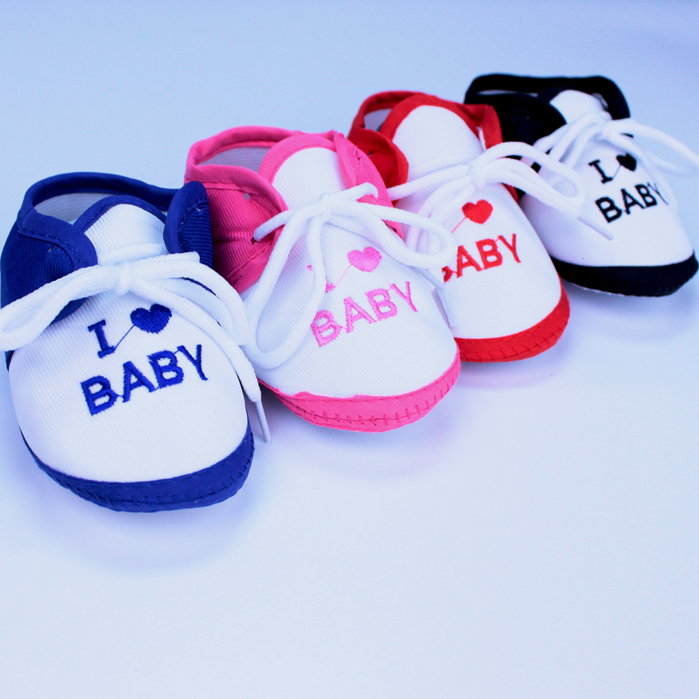 Babyonline(X231)N5รองเท้าสำหรับเด็กทารกแบบผูกเชือก