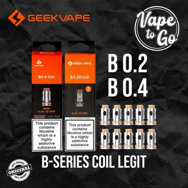 Geekvape BSeries Replacement Coil for H45 B60 Lazada PH