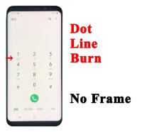 S8จอ LCD สำหรับ Samsung Galaxy ที่ใช้ของแท้ G950F G950FD G950จอแสดงผลหน้าจอสัมผัส Digitizer ประกอบสำหรับ Samsung S8ข้อบกพร่องของหน้าจอ