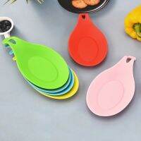 【jw】❈ↂ  resistant silicone shelving spoon mat stand heat insulated kitchen tool accessories