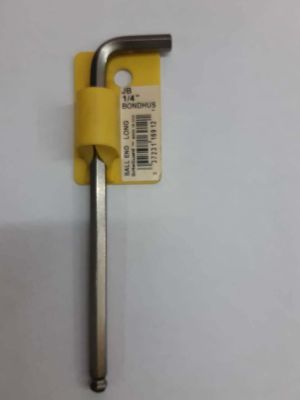 BONDHUS BallHex Wrench Size 1/4