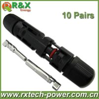 R X 10pairs/lot Solar Connector PV Connector Apply to Solar Panels Connection High Quality