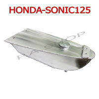 NEW ถังน้ำมันอลูมิเนียม ปาด ทรงสนาม ไล่เบา สำหรับ HONDA-SONIC125 เก่า=ใหม่ งานเทพเทพ