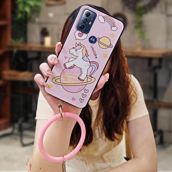 funny-advanced-phone-case-for-moto-g-play-2023-hang-wrist-creative-luxurious-texture-ring-solid-color-trend-cartoon