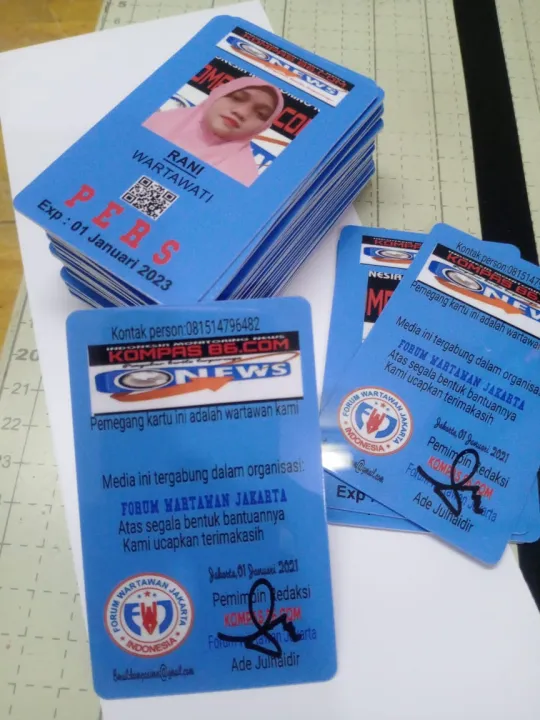 2 PCS CETAK ID CARD APA SAJA | Lazada Indonesia