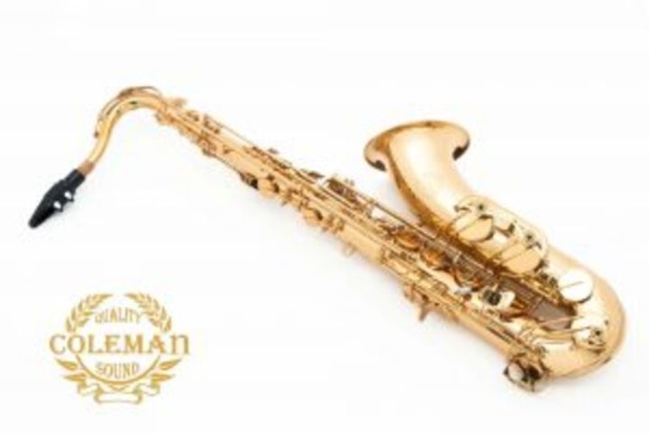 แซกโซโฟน-saxophone-alto-coleman-clc-555a-matt-gold-plated