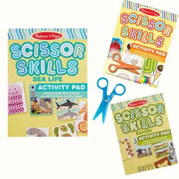 Sea Life Scissor Skills Activity Pad