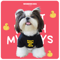 WONDERDOG เสื้อยืดรุ่นสีดำ