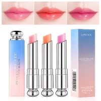 3 Color Pink Orange Light Purple Lipstick Temperature Color Changing Lipstick long lasting moisturizing waterproof lipstick