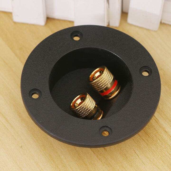 Round Subwoofer Glided Banana Terminal Speaker Connectors Lazada Singapore