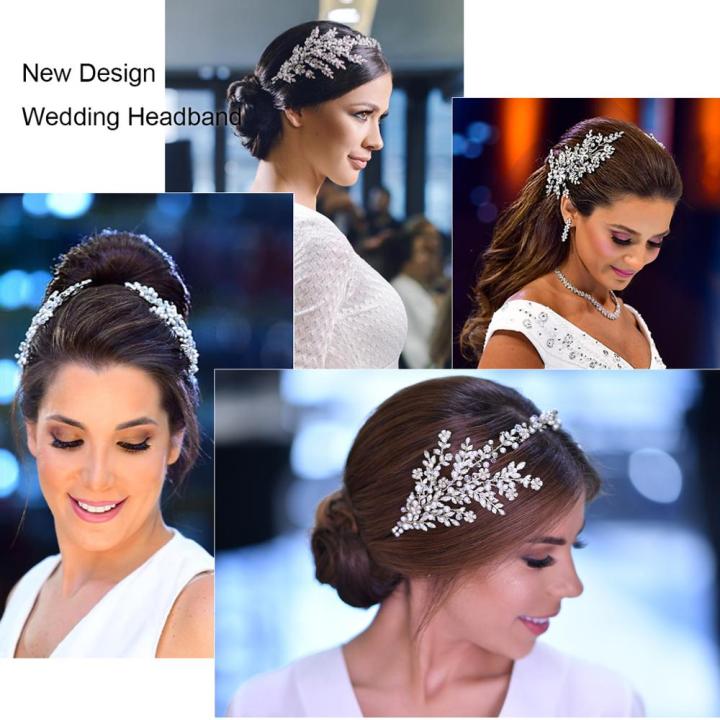 แฟชั่นแฮนด์เมดเจ้าสาว-crown-tiaras-แต่งงาน-rhinestones-ผู้หญิงเครื่องประดับผมไข่มุกเครื่องประดับ-headpiece-soft-hairband