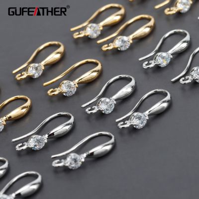 {LTATA temperament} GUFEATHER M926diy Jewelrypass REACHnickel Free18k ทองโรเดียมโรเดียมทำ Findingsdiy ต่างหู