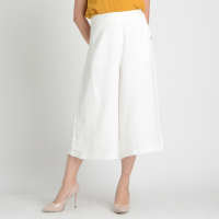 Guy Laroche BUSINESS CROPPED PANTS กางเกงสามส่วน(GL1HWH)