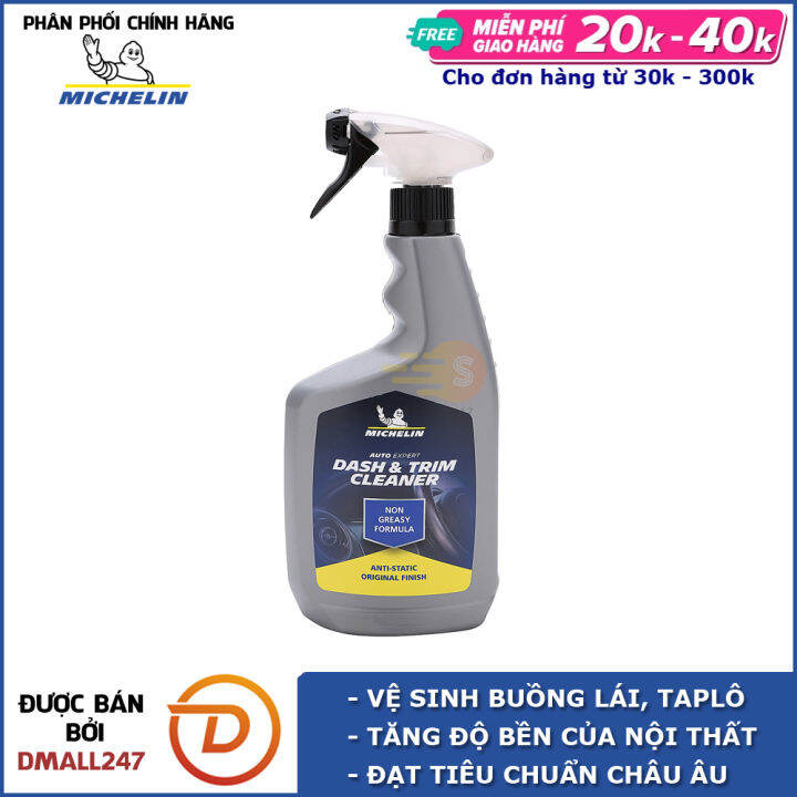 Dung dịch vệ sinh buồng lái, táp lô Michelin Dash & Trim Cleaner 31463
