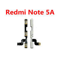 สำหรับ Xiaomi Redmi Note 5A ปุ่มด้านข้างสายเคเบิลยืดหยุ่นปุ่มเพาเวอร์ FPC สายเคเบิล Flex อะไหล่ซ่อม