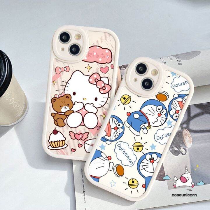 เคสโทรศัพท์มือถือ-tpu-นิ่ม-ลายการ์ตูนโดราเอมอน-น่ารัก-สําหรับ-iphone-7plus-xr-14-12-13-6-6s-7-8-plus-xs-x-2020