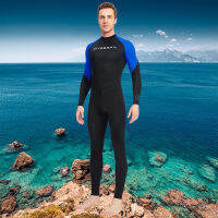 Men Diving Skin Clothes Long Sleeve Sunscreen Snorkeling Surfing Swimsuit Cold Proof Elastic Anti-scratch Water Sports Equipment